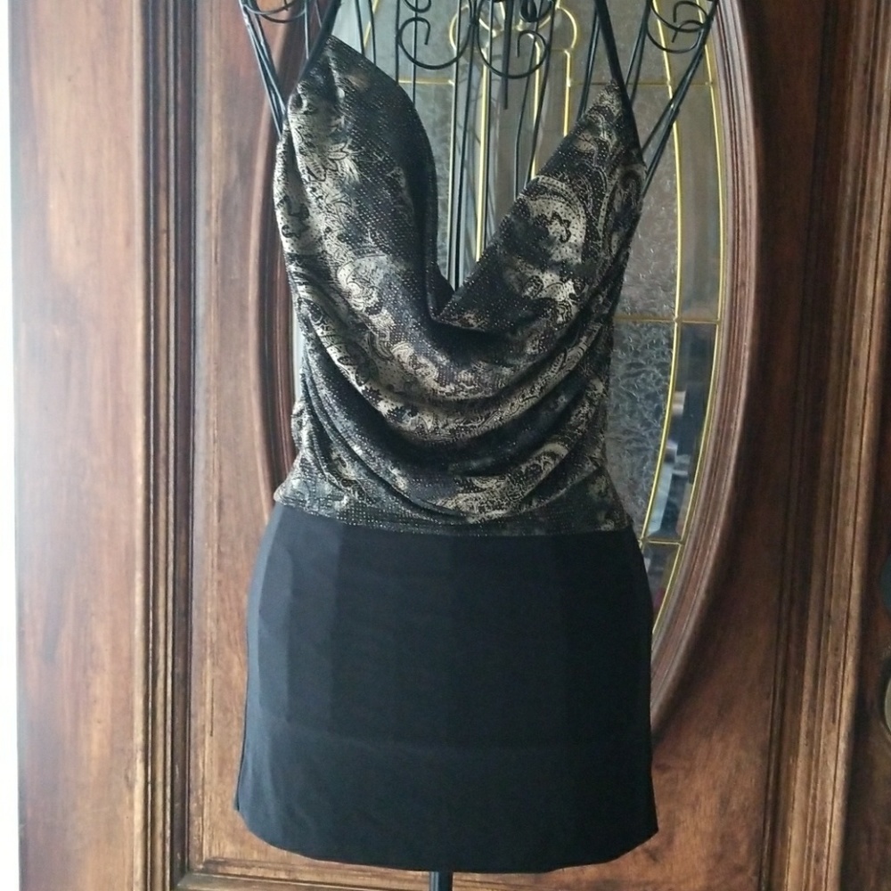 Backless Sexy mini dress